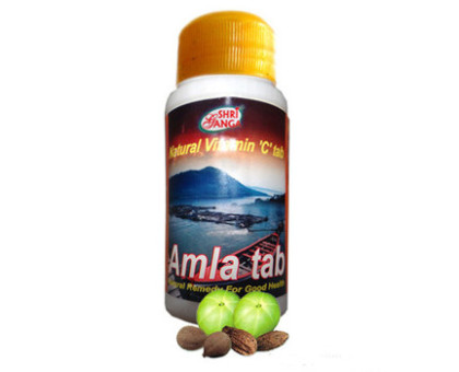Amla Shri Ganga, 200 tabletek - 100 gramy Amla Shri Ganga, 200 tabletek - 100 gramy