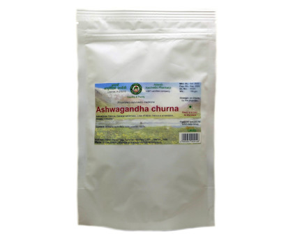 Ashwagandha polvere Adarsh Ayurvedic, 100 grammi Ashwagandha polvere Adarsh Ayurvedic, 100 grammi