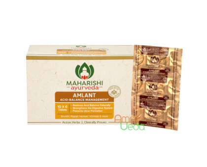 Amlant Maharishi Ayurveda, 60 comprimés Amlant Maharishi Ayurveda, 60 comprimés