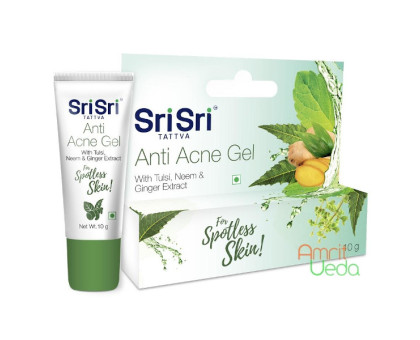 Anti acne gel Sri Sri Tattva, 10 gramm Anti acne gel Sri Sri Tattva, 10 gramm