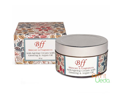 Anti-Ageing Cream with Ginseng and Argana oil BFF Skincare and Fragrances, 50 grams Anti-Ageing Cream with Ginseng and Argana oil BFF Skincare and Fragrances, 50 grams