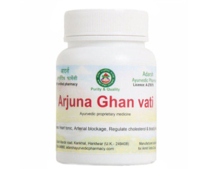 Arjuna ekstrakt Adarsh Ayurvedic, 40 gramy ~ 110 tabletek Arjuna ekstrakt Adarsh Ayurvedic, 40 gramy ~ 110 tabletek