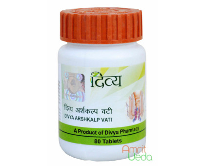 Arshkalp vati Patanjali, 80 tabletas Arshkalp vati Patanjali, 80 tabletas