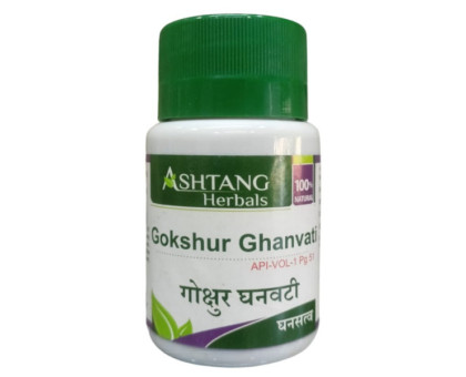 Gokshura ghanvati Ashtang Herbals, 60 tablets