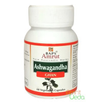 Ashwagandha extracto, 60 cápsulas