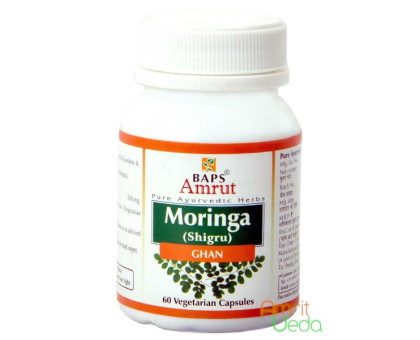 Moringa extrait BAPS, 60 capsules Moringa extrait BAPS, 60 capsules
