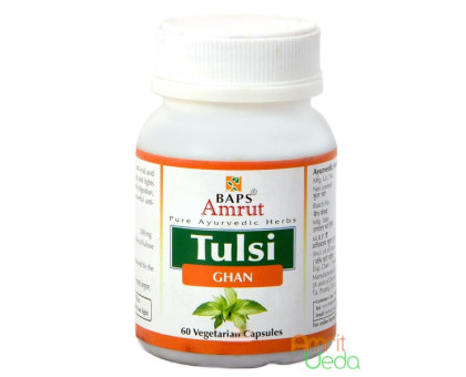 Tulsi extract BAPS, 60 capsules - 30 grams Tulsi extract BAPS, 60 capsules - 30 grams