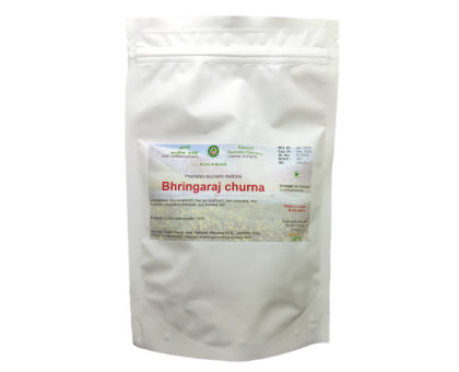 Bhringaraj proszek Adarsh Ayurvedic, 100 gramy Bhringaraj proszek Adarsh Ayurvedic, 100 gramy