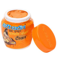Sandalwood paste with saffron (Chandan Kesar tika), 40 grams