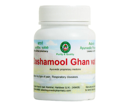 Dashamool ekstrakt Adarsh Ayurvedic, 40 gramy ~ 120 tabletek Dashamool ekstrakt Adarsh Ayurvedic, 40 gramy ~ 120 tabletek