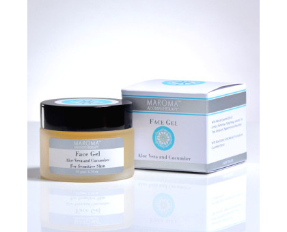 Face gel Aloe vera and Cucumber Maroma, 50 grams Face gel Aloe vera and Cucumber Maroma, 50 grams