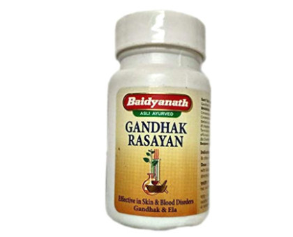 Gandhak Rasayana Baidyanath, 40 compresse - 12 grammi Gandhak Rasayana Baidyanath, 40 compresse - 12 grammi