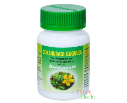 Gokshuradi Guggulu Baidyanath, 80 tabletek - 30 gramy Gokshuradi Guggulu Baidyanath, 80 tabletek - 30 gramy