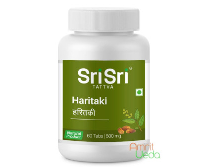 Haritaki Sri Sri Tattva, 60 tabletek Haritaki Sri Sri Tattva, 60 tabletek