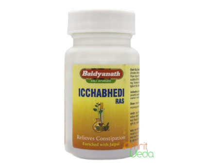 Ichhabhedi Ras Baidyanath, 10 grammes - 80 comprimés Ichhabhedi Ras Baidyanath, 10 grammes - 80 comprimés