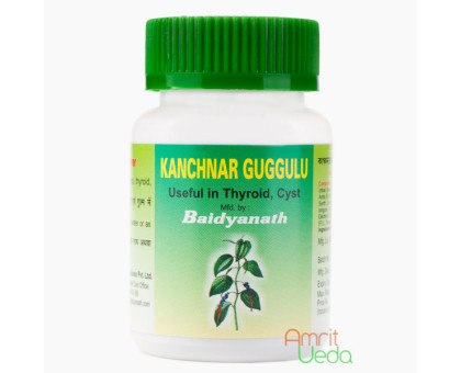 Kanchnar Guggul Baidyanath, 80 compresse - 30 grammi Kanchnar Guggul Baidyanath, 80 compresse - 30 grammi