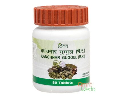 Kanchnar Guggul Patanjali, 80 tabletten Kanchnar Guggul Patanjali, 80 tabletten