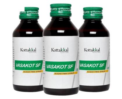 Vasakot SF - Sugar Free Syrup Kottakkal, 100 ml