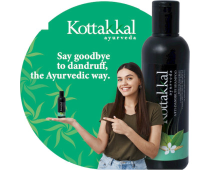 Shampoo Antiforfora Kottakkal, 100 ml