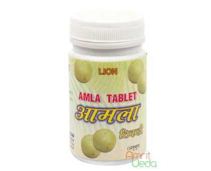 Amla Lion, 100 gramy ~ 195 tabletek Amla Lion, 100 gramy ~ 195 tabletek