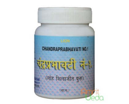Chandraprabha vati Lion (Chandraprabha vati Lion), 100 tabletek Chandraprabha vati Lion (Chandraprabha vati Lion), 100 tabletek