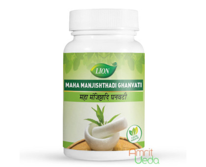 Maha Manjishthadi ekstrakt Lion, 100 tabletek - 30 gramy Maha Manjishthadi ekstrakt Lion, 100 tabletek - 30 gramy