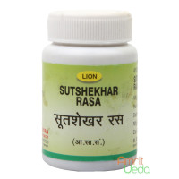 Sutshekhar Ras, 25 grams ~ 70 tablets