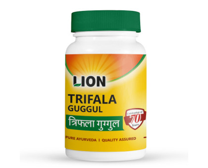 Triphala Guggul Lion, 100 tabletek Triphala Guggul Lion, 100 tabletek