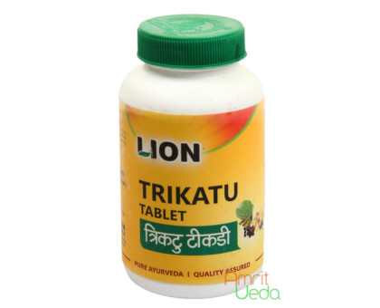 Trikatu Lion, 100 comprimés Trikatu Lion, 100 comprimés