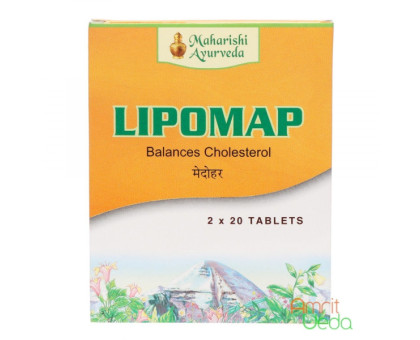 Lipomap Maharishi Ayurveda, 40 tabletek Lipomap Maharishi Ayurveda, 40 tabletek