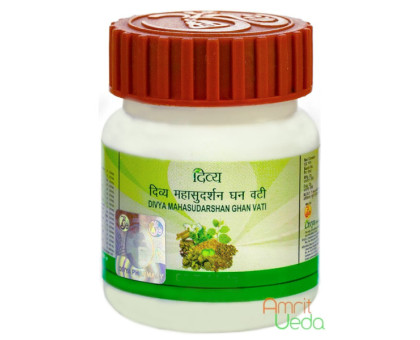 Mahasudarshan extract Patanjali, 60 tablets - 20 grams Mahasudarshan extract Patanjali, 60 tablets - 20 grams