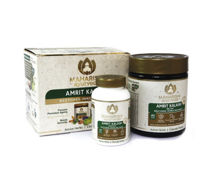 Maharishi Amrit Kalash Maharishi Ayurveda, 600 gramm + 60 tabletten Maharishi Amrit Kalash Maharishi Ayurveda, 600 gramm + 60 tabletten