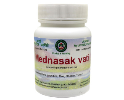 Mednasak vati Adarsh Ayurvedic, 40 gramy ~ 100 tabletek Mednasak vati Adarsh Ayurvedic, 40 gramy ~ 100 tabletek