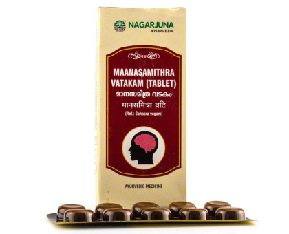 Manasamithra vatakam Nagarjuna, 50 tablets Manasamithra vatakam Nagarjuna, 50 tablets
