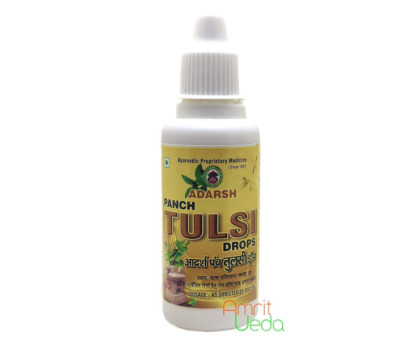 Panch Tulsi drops Adarsh Ayurvedic, 15 ml Panch Tulsi drops Adarsh Ayurvedic, 15 ml