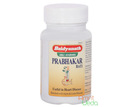 Prabhakar bati Baidyanath, 80 compresse Prabhakar bati Baidyanath, 80 compresse