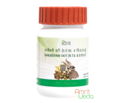 Sanjivani vati Patanjali, 80 tabletek - 20 gramy Sanjivani vati Patanjali, 80 tabletek - 20 gramy