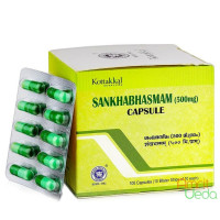 Shankh Bhasma, 100 capsules