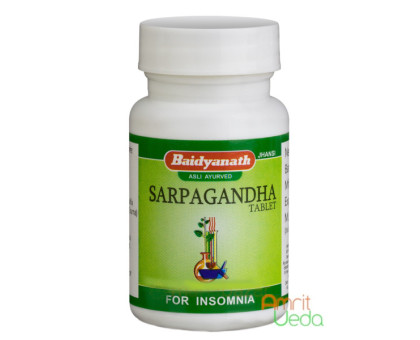 Sarpagandha Baidyanath, 50 compresse - 23 grammi - 23 grammi Sarpagandha Baidyanath, 50 compresse - 23 grammi - 23 grammi