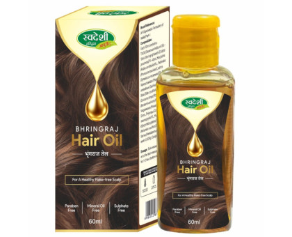Bhringaraj olej Swadeshi Ayurveda, 100 ml Bhringaraj olej Swadeshi Ayurveda, 100 ml