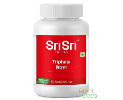 Triphala Sri Sri Tattva, 60 tabletek Triphala Sri Sri Tattva, 60 tabletek