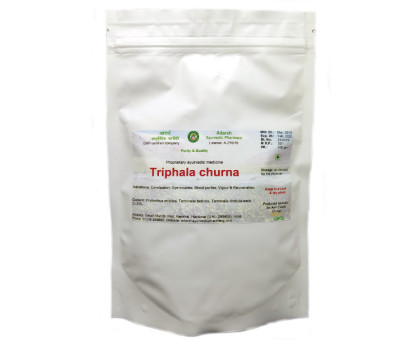 Triphala powder Adarsh Ayurvedic, 100 grams Triphala powder Adarsh Ayurvedic, 100 grams