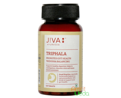 Triphala Jiva, 120 tabletek Triphala Jiva, 120 tabletek