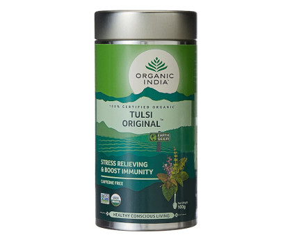 Tulsi Original tea Organic India, 100 grams Tulsi Original tea Organic India, 100 grams
