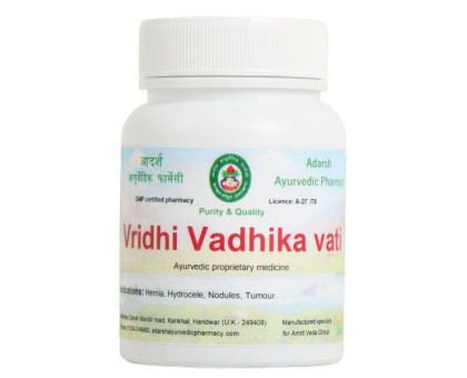 Vridhi Vadhika vati Adarsh Ayurvedic, 40 gramy ~ 130 tabletek Vridhi Vadhika vati Adarsh Ayurvedic, 40 gramy ~ 130 tabletek
