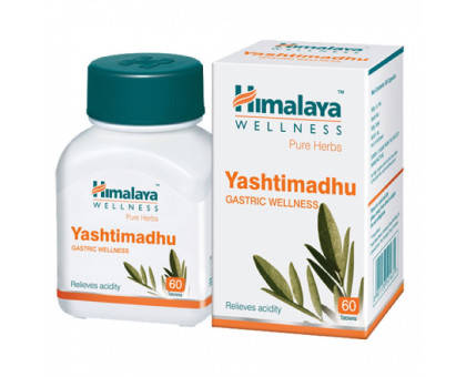 Yashtimadhu Himalaya, 60 tabletek Yashtimadhu Himalaya, 60 tabletek