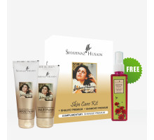 Kit — Skincare Premium (Shalife Premium + Shamoist Premium) + Sharose Premium, 60 grams + 100 grams + 100 ml