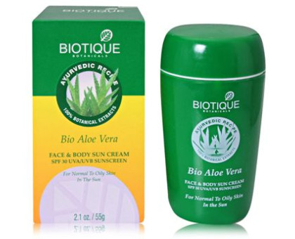 Bio Aloe Vera Cream Biotique, 50 gramy Bio Aloe Vera Cream Biotique, 50 gramy
