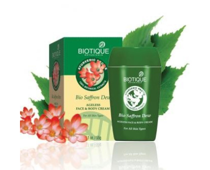Bio Saffron Youth Dew cream Biotique, 50 grammi Bio Saffron Youth Dew cream Biotique, 50 grammi