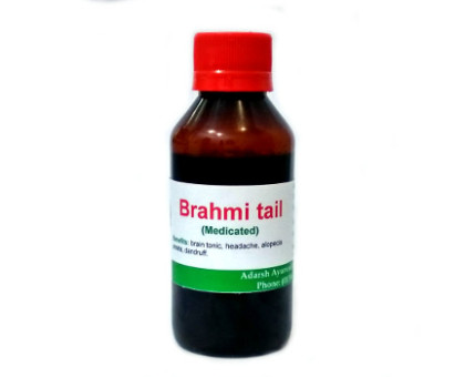 Brahmi tail Adarsh Ayurvedic, 100 ml Brahmi tail Adarsh Ayurvedic, 100 ml